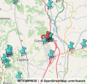 Mappa Via Treves, 00065 Fiano Romano RM, Italia (5.162)