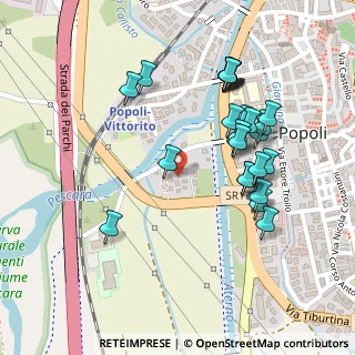 Mappa Via Beato Nunzio Sulprizio, 65026 Popoli PE, Italia (0.25556)