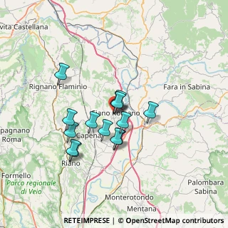 Mappa Centro servizi assistenza fiscale, 00065 Fiano Romano RM, Italia (5.60929)