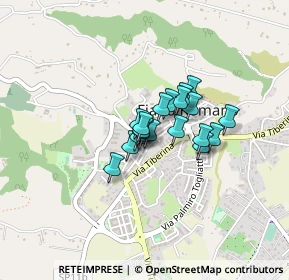 Mappa Via Aldo Moro, 00065 Fiano Romano RM, Italia (0.2375)