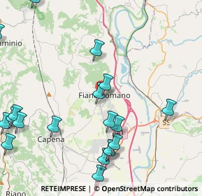Mappa Centro servizi assistenza fiscale, 00065 Fiano Romano RM, Italia (5.868)