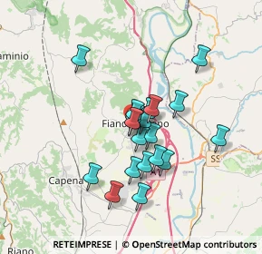 Mappa Via Aldo Moro, 00065 Fiano Romano RM, Italia (2.7615)
