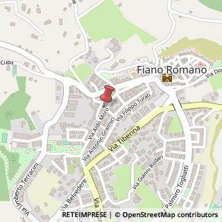 Mappa Via Aldo Moro, 36, 00065 Fiano Romano, Roma (Lazio)
