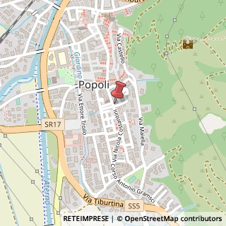 Mappa Via Nazionale, 7, 65026 Popoli, Pescara (Abruzzo)