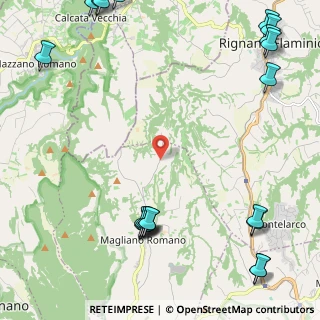 Mappa Localita` Monte l` Oliva, 00068 Rignano Flaminio RM, Italia (3.604)