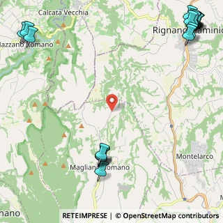 Mappa Localita` Monte l` Oliva, 00068 Rignano Flaminio RM, Italia (3.9535)