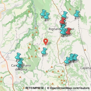 Mappa Localita` Monte l` Oliva, 00068 Rignano Flaminio RM, Italia (5.36737)