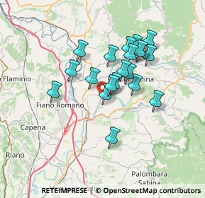 Mappa Localita' Colle della Felce, 02032 Fara in Sabina RI, Italia (5.9405)