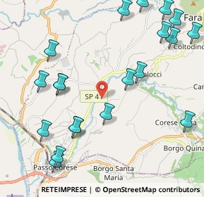 Mappa Localita' Colle della Felce, 02032 Fara in Sabina RI, Italia (2.7775)