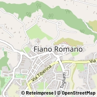 Kaart Fiano Romano