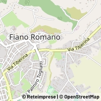 지도 Fiano Romano