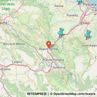 Mappa Via Guglielmo Marconi, 65026 Popoli PE, Italia (53.855454545455)
