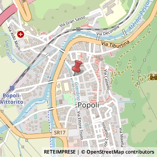 Mappa Via Marconi,  10, 65026 Popoli, Pescara (Abruzzo)