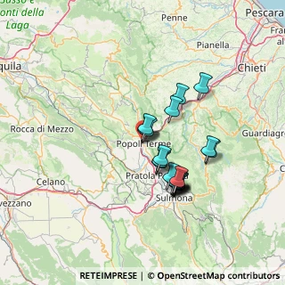 Mappa Via Marconi, 65026 Popoli PE, Italia (11.9605)