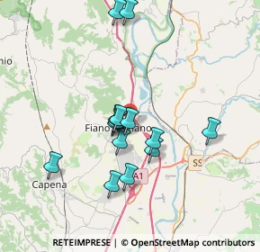 Mappa Via Enrico Fermi, 00065 Fiano Romano RM, Italia (3.24214)