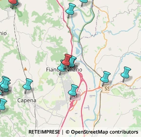 Mappa Via Enrico Fermi, 00065 Fiano Romano RM, Italia (5.54)