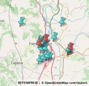 Mappa Via Enrico Fermi, 00065 Fiano Romano RM, Italia (2.8)