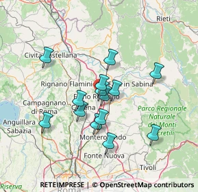 Mappa Via Enrico Fermi, 00065 Fiano Romano RM, Italia (12.05714)
