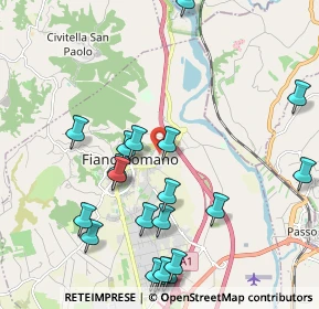 Mappa Via Enrico Fermi, 00065 Fiano Romano RM, Italia (2.5035)