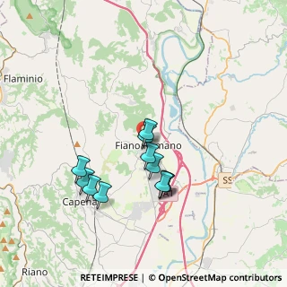 Mappa Via delle Cascate, 00065 Fiano Romano RM, Italia (3.30455)