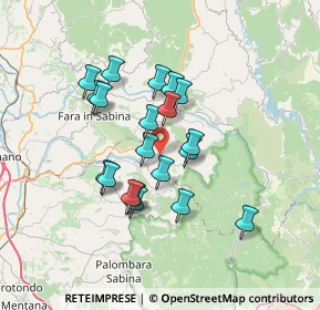 Mappa Via della Chiesa, 00017 Nerola RM, Italia (6.051)