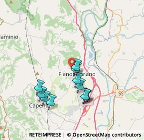 Mappa Via Val Casale, 00065 Fiano Romano RM, Italia (3.56636)