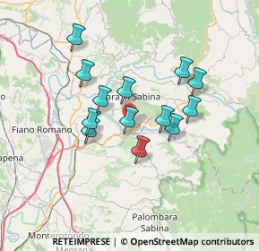 Mappa Via Colle della Noce, 02032 Fara in Sabina RI, Italia (6.00308)