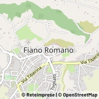 지도 Fiano Romano