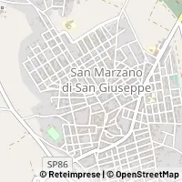 Kaart San Marzano di San Giuseppe
