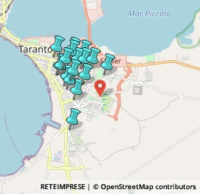 Mappa Via Lago Alimini Grande, 74121 Taranto TA, Italia (1.62176)