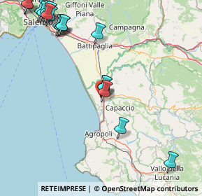 Mappa Via salvo d'aquisto, 84047 Capaccio SA, Italia (23.81667)