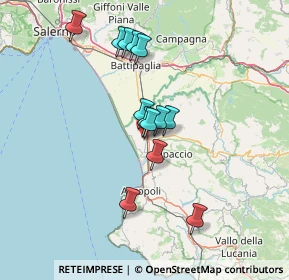 Mappa Via salvo d'aquisto, 84047 Capaccio SA, Italia (12.69846)