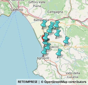 Mappa Via salvo d'aquisto, 84047 Capaccio SA, Italia (8.515)