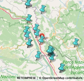 Mappa Via Torre, 84030 Atena Lucana SA, Italia (8.5835)