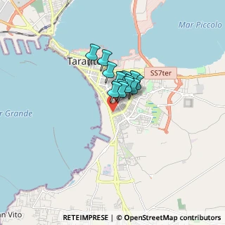 Mappa Via Georgiche, 74121 Taranto TA, Italia (0.94857)