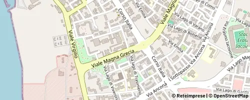 Mappa Tarente