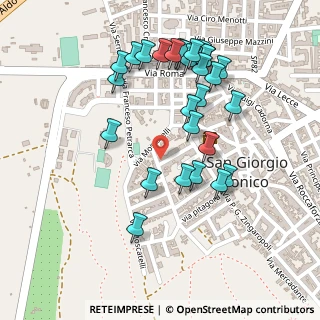 Mappa Via Como, 74027 San Giorgio Ionico TA, Italia (0.26071)