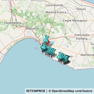 Mappa Via San Roberto Bellarmino, 74121 Taranto TA, Italia (12.0525)