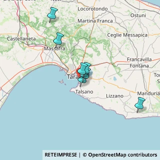Mappa Piazza Lucania, 74100 Taranto TA, Italia (28.2)