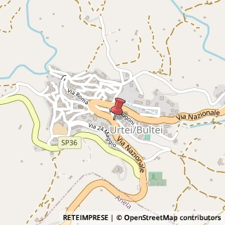 Mappa Via Nazionale, 15, 07010 Bultei, Sassari (Sardegna)