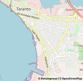 Mappa 74100 Taranto TA, Italia (0.8765)