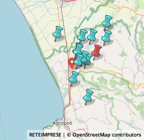 Mappa Via Filette Vignone, 84047 Capaccio SA, Italia (5.49769)