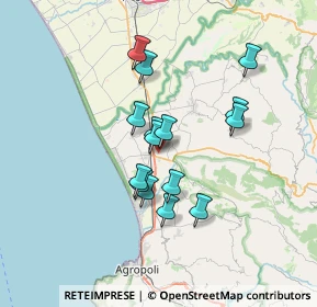 Mappa Via Filette Vignone, 84047 Capaccio SA, Italia (5.97933)