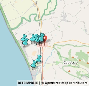 Mappa Via Filette Vignone, 84047 Capaccio SA, Italia (2.54545)