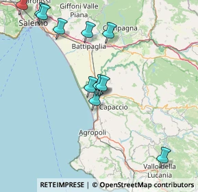 Mappa Via Filette Vignone, 84047 Capaccio SA, Italia (18.59727)