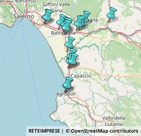 Mappa Via Filette Vignone, 84047 Capaccio SA, Italia (14.89188)