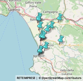 Mappa Via Filette Vignone, 84047 Capaccio SA, Italia (9.19)