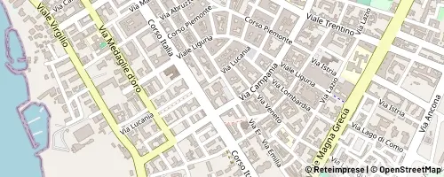 Mappa Tarente