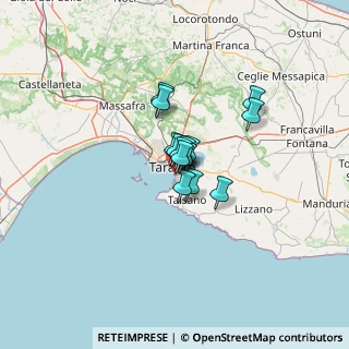 Mappa Via delle Ceramiche, 74121 Taranto TA, Italia (6.81929)