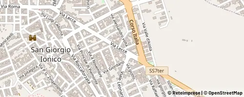Mappa San Giorgio Ionico